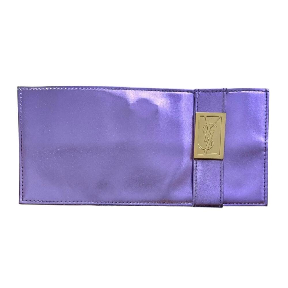 YSL Purple Wallet